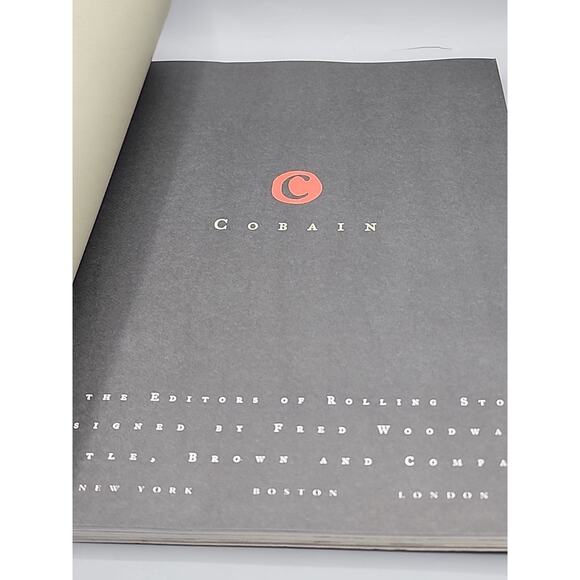 Kurt Cobain Rolling Stone COBAIN 1st Paperback Edition - Picture 7 of 16